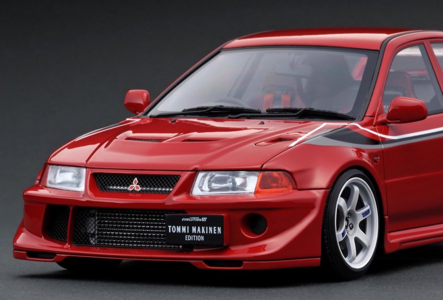 予約商品 IG3664 1/18 Mitsubishi Lancer Evolution Ⅵ GSR T.M.E (CP9A) Red - ig -model