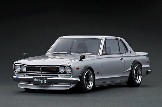 ☆予約商品 IG3614 1/18 Nissan Skyline 2000 GT-R (KPGC10) Silver - ig-model