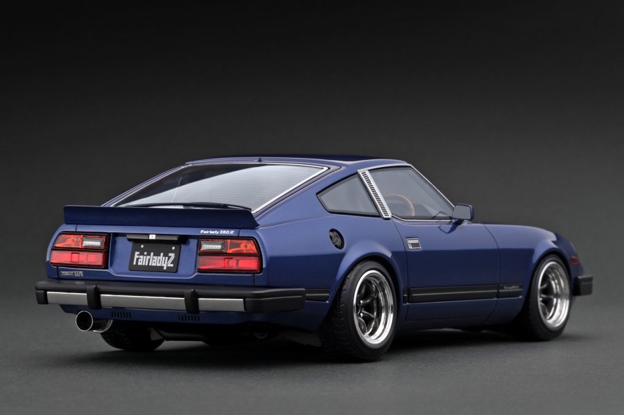 予約商品 IG3518 1/18 Nissan Fairlady Z (S130) Blue Metallic - ig-model