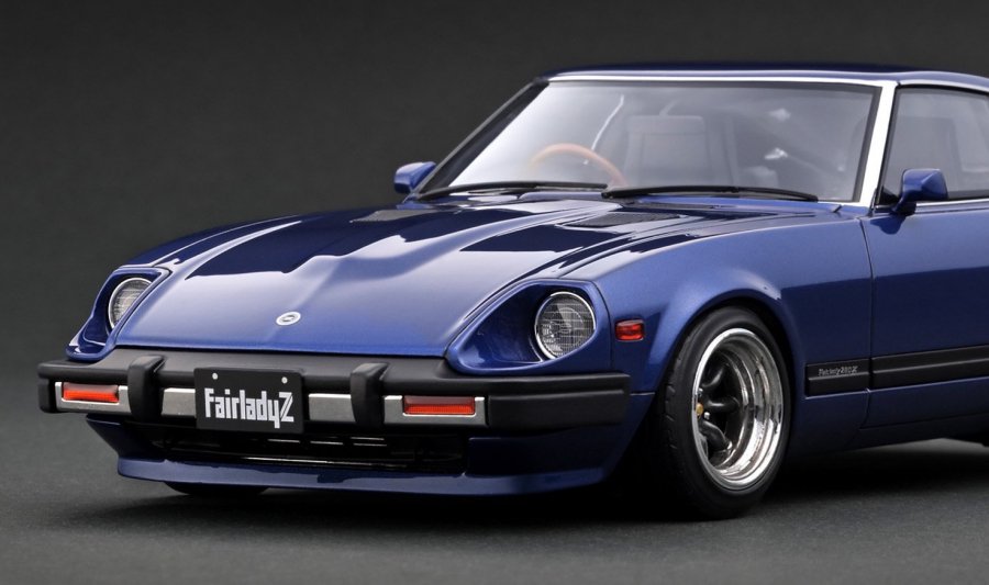 ☆予約商品 IG3518 1/18 Nissan Fairlady Z (S130) Blue Metallic - ig-model