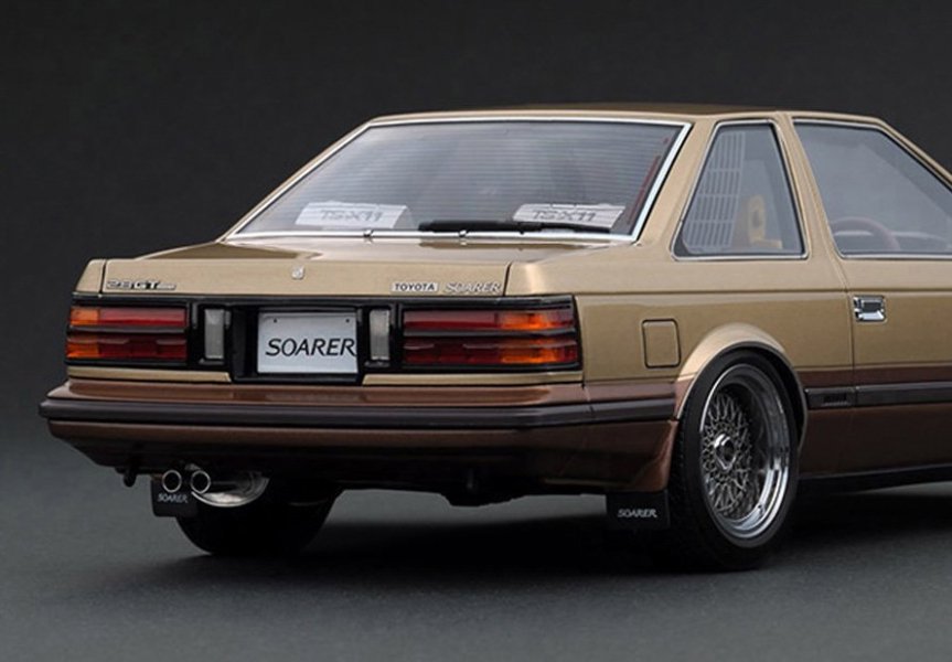 ☆予約商品 IG3702 1/18 Toyota Soarer 2800GT Extra (Z10) Gold/Brown - ig-model