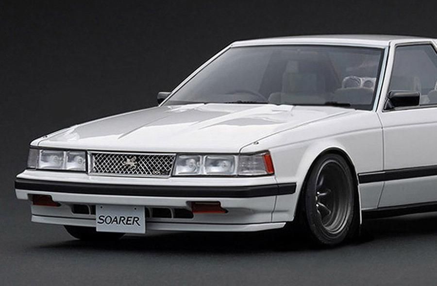 IG3704 1/18 Toyota Soarer 2800GT Extra (Z10) White - ig-model
