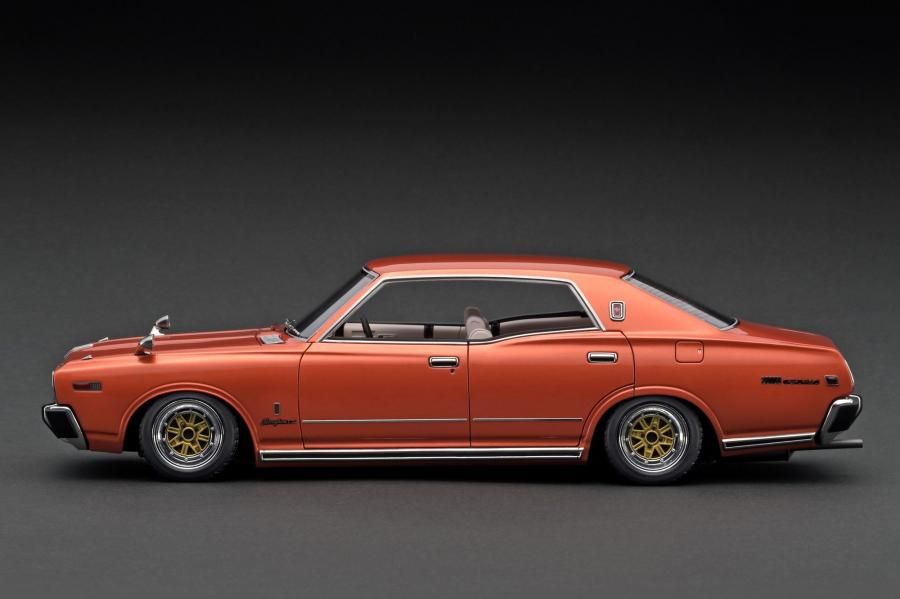 No290 ミニカー1/18箱あり 40 Cedric Fleetwood Ichiko Tin Toy Car NISSAN Cedric Special Friction F/S FEDEX