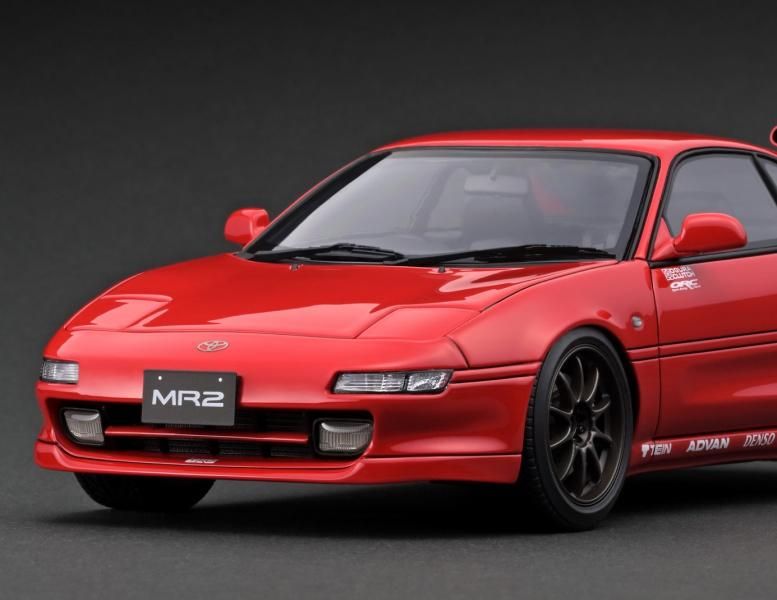 IG3338 1/18 Toyota MR2 (SW20) Red - ig-model