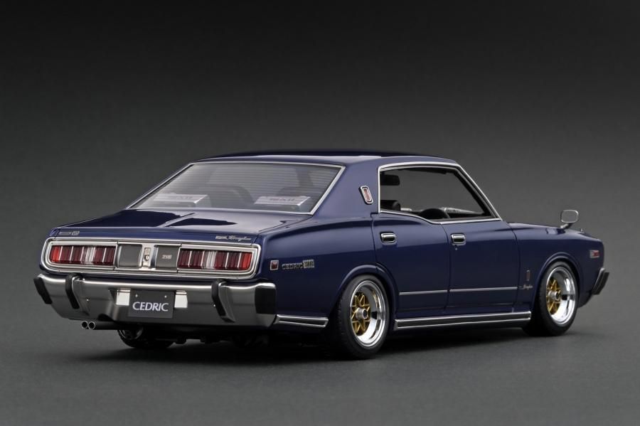 Ignition Model Cedric 1/18 紺色 IG3560 1/18 Nissan Cedric Brougham (330) Blue Metallic - ig-model