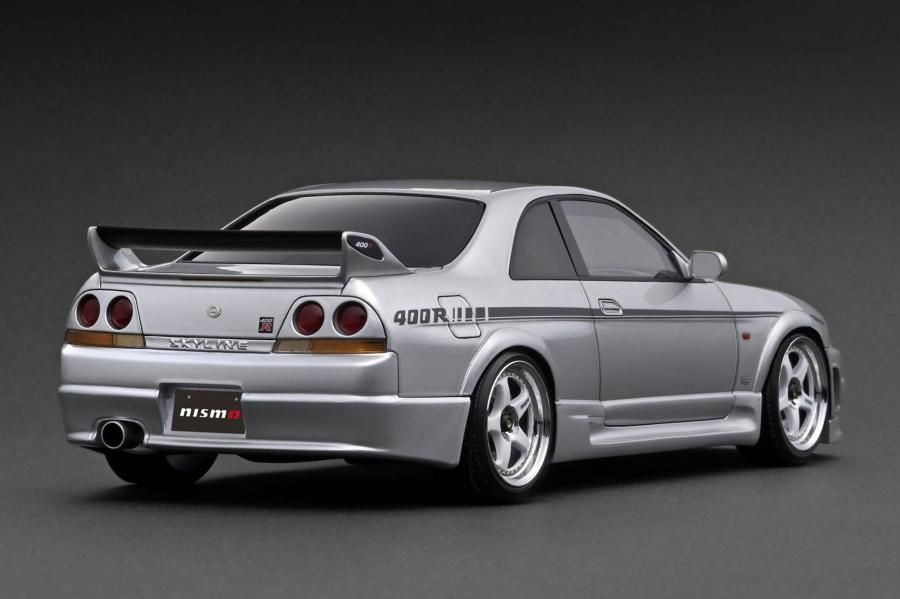 専用【hpi】Nismo 400R Silver 1/43 Make Up 1996 Nissan Skyline GT-R GTR R33 Nismo 400R