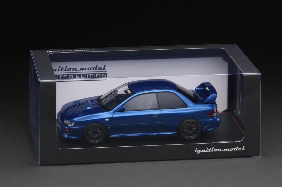 IG3668 1/18 SUBARU Impreza 22B-STi Version (GC8改) Blue - ig