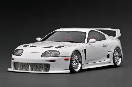 IG3597 1/18 Toyota Supra (A80) TRD 3000GT White - ig-model