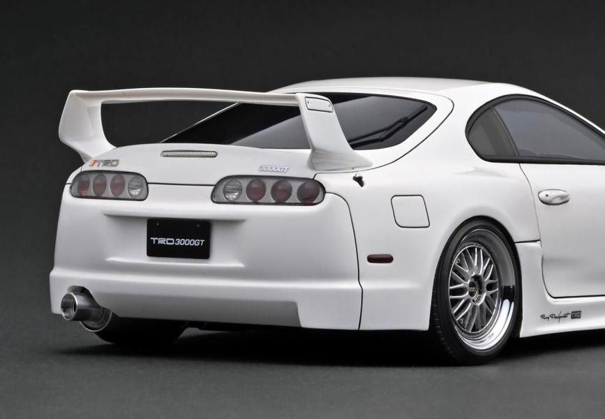 ☆予約商品 IG3597 1/18 Toyota Supra (A80) TRD 3000GT White