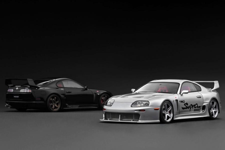 IG3600 1/18 Toyota Supra (A80) TRD 3000GT Silver - ig-model