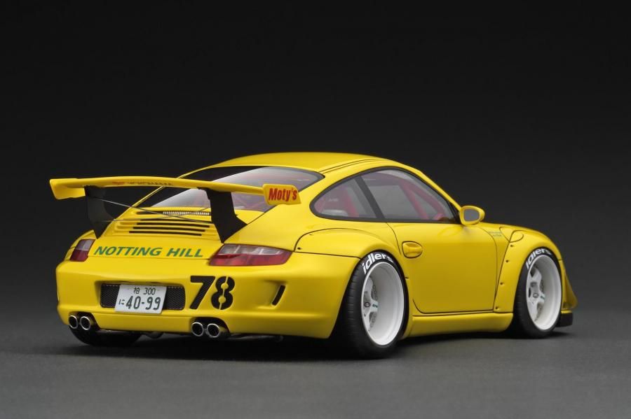 イグニッションモデル　1/18　IG3245　RWB 997 Yellow IG3245 1/18 RWB 997 Yellow With Mr. Nakai | LINE UP | [公式