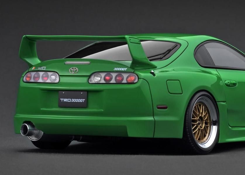 IG3603 1/18 Toyota Supra (A80) TRD 3000GT Green - ig-model