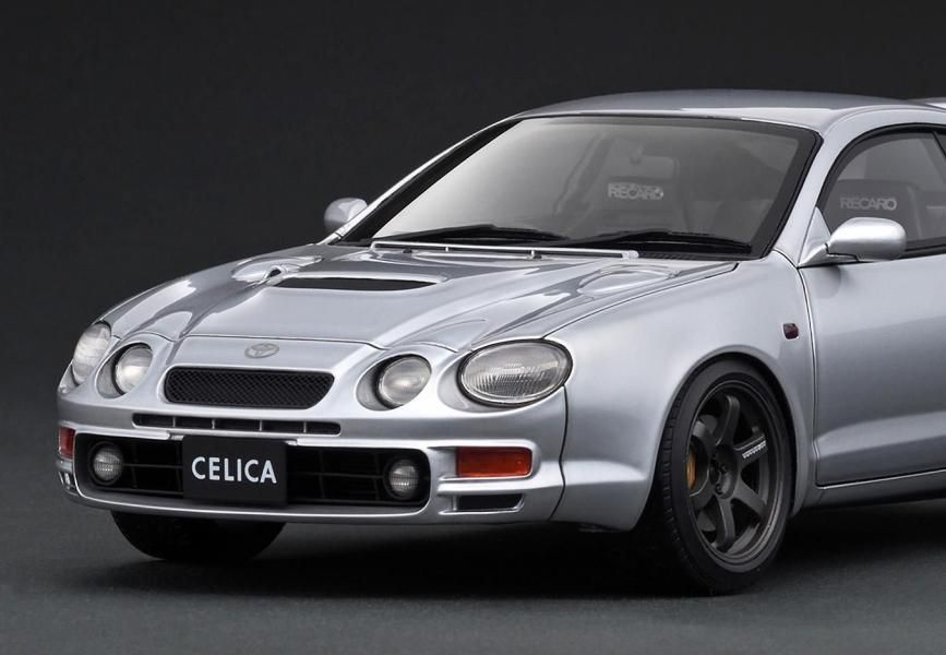 IG3679 1/18 Toyota Celica GT-FOUR (ST205) Silver - ig-model