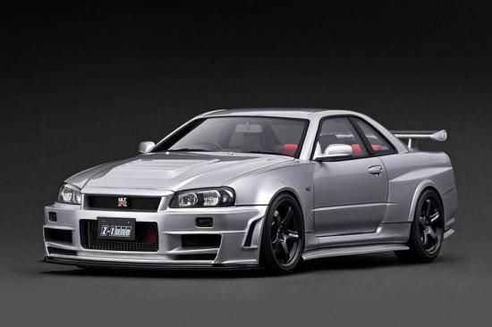 ニスモ R34 GT-R Z-tune (ミッドナイトパープルIII) (ミニカー