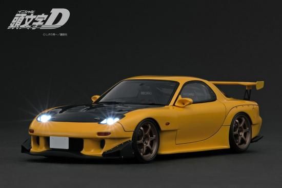 大量入荷 1/18 IG3801 【受注生産】 WEB限定】 INITIAL RX-7 Mazda D パーツ
