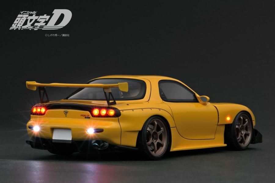 WEB限定】 【受注生産】 IG3801 1/18 INITIAL D Mazda RX-7