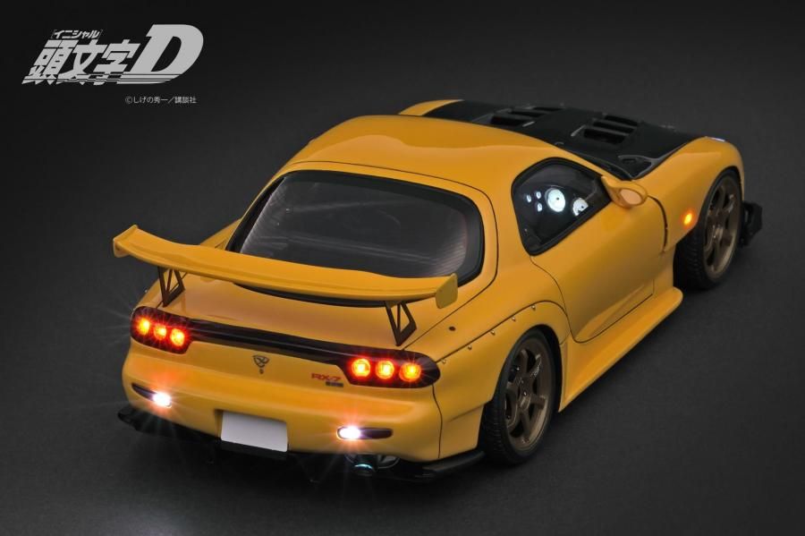 WEB限定】 【受注生産】 IG3801 1/18 INITIAL D Mazda RX-7