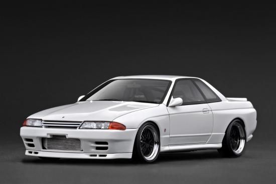 ☆予約商品 IG3596 1/18 NISSAN SKYLINE GT-R (R32) White 湾岸