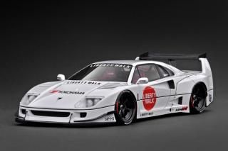 自動車 IG 1/18 LB-WORKS Kenmeri 2Dr White イグニッションモデル 1/18 LB-WORKS ケンメリ 2Dr ホワイト/深