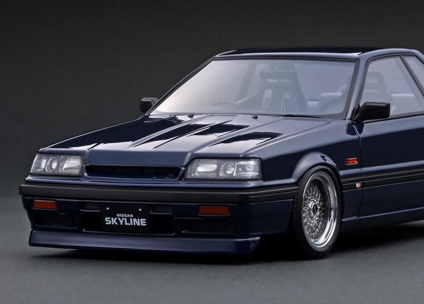 ☆予約商品 IG4008 1/18 Nissan Skyline GTS-R (R31) Blue Black