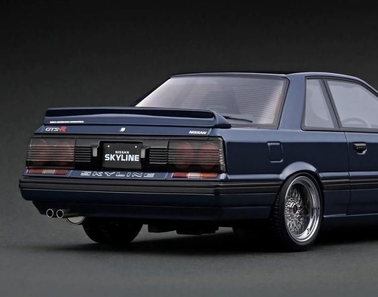 ☆予約商品 IG4008 1/18 Nissan Skyline GTS-R (R31) Blue Black