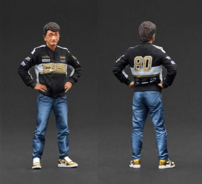 WEB限定】 IG3742 1/18 TOP SECRET GT300 Supra (A80) Gold With Mr