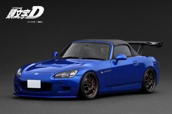 ☆予約商品 IG3916 1/18 INITIAL D Honda S2000 (AP1) Blue Metallic