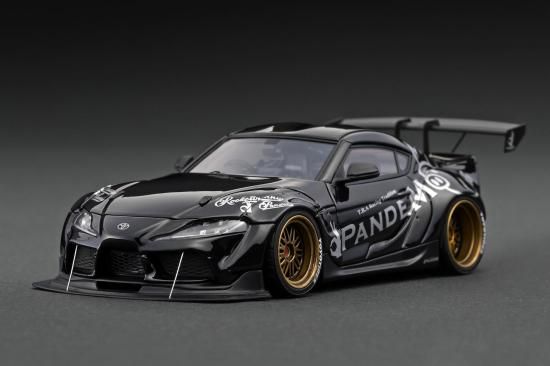 アウトレット】＊IG2147 1/43 PANDEM Supra (A90) Black Metallic - ig