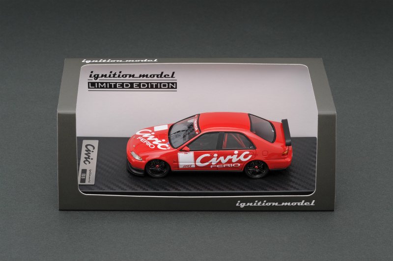 蔵出しモデル】＊IG0656 1/43 Honda CIVIC FERIO 1995 JTCC Test car