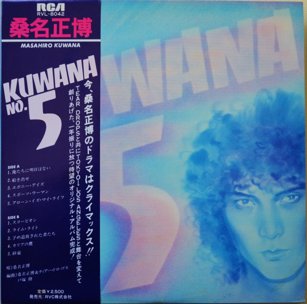 桑名正博 MASAHIRO KUWANA / KUWANA NO.5 (LP) - HIP TANK RECORDS