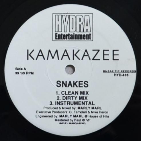 KAMAKAZEE / SNAKES / SPREAD IT (REMIX) (12