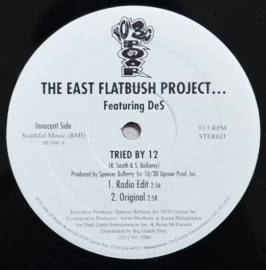 THE EAST FLATBUSH PROJECT...FEAT.DeS / TRIED BY 12 (12