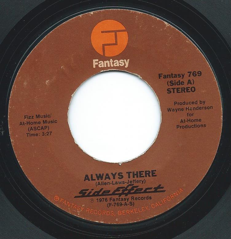 SIDE EFFECT / ALWAYS THERE / BE BOP ROCK (7