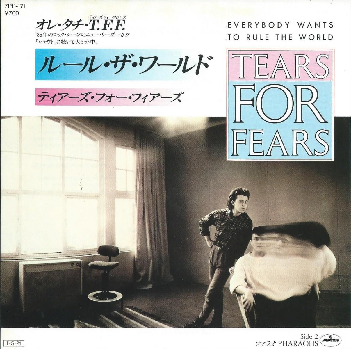 TEARS FOR FEARS ティアーズ・フォー・フィアーズ / ルール・ザ・ワールド EVERYBODY WANTS TO RULE