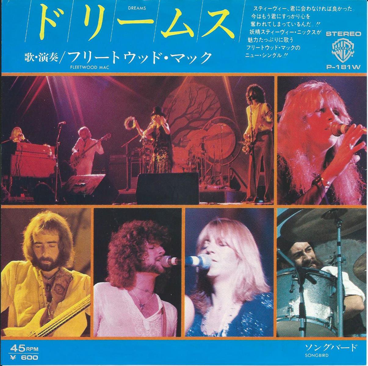 フリートウッド・マック FLEETWOOD MAC / ドリームス DREAMS / ソング