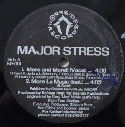 MAJOR STRESS / MORE AND MORE / A DAY IN DA STUY (12