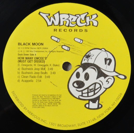 BLACK MOON / HOW MANY EMCEE'S (MUST GET DISSED) / ACT LIKE U WANT IT (12