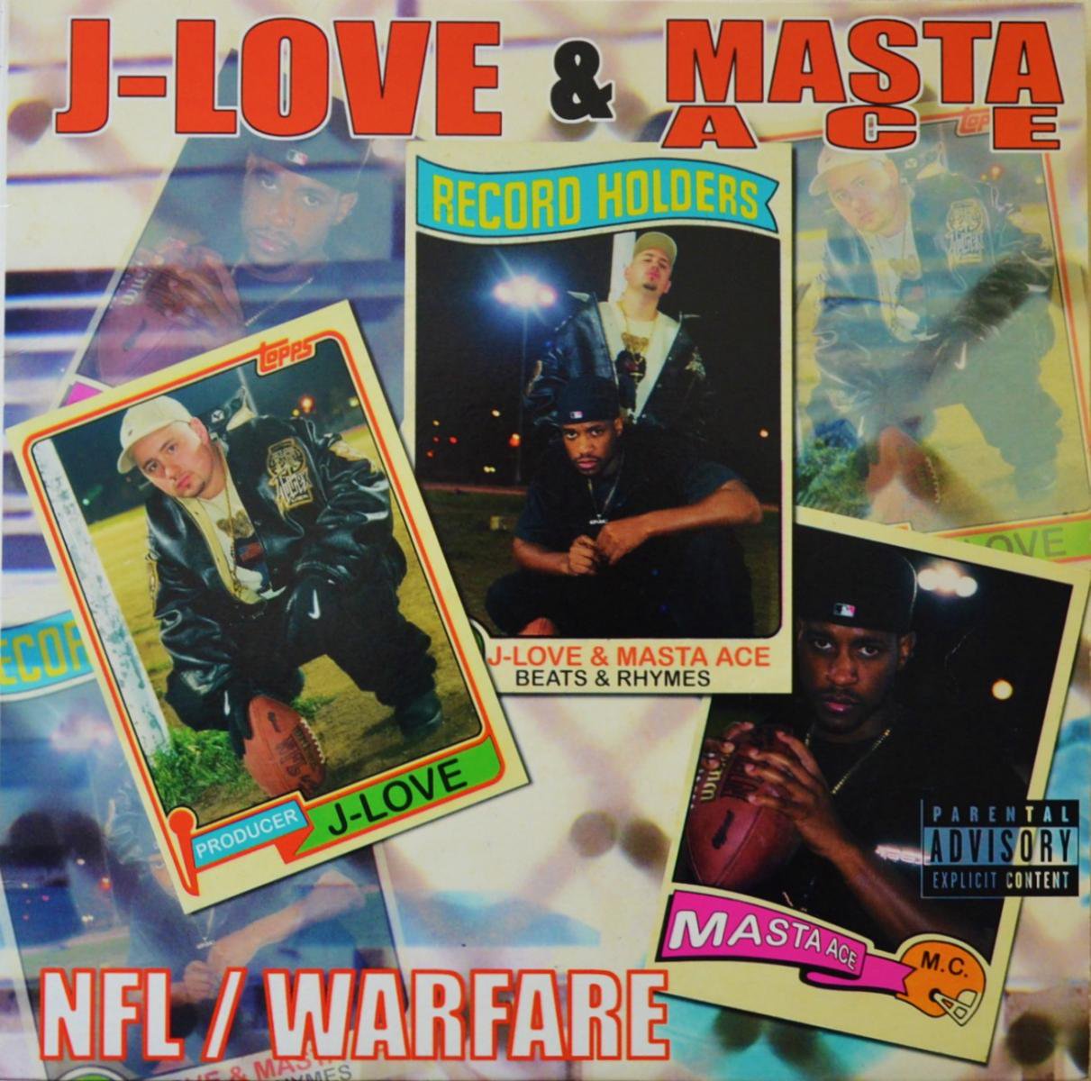 J-LOVE & MASTA ACE / NFL / WARFARE (12