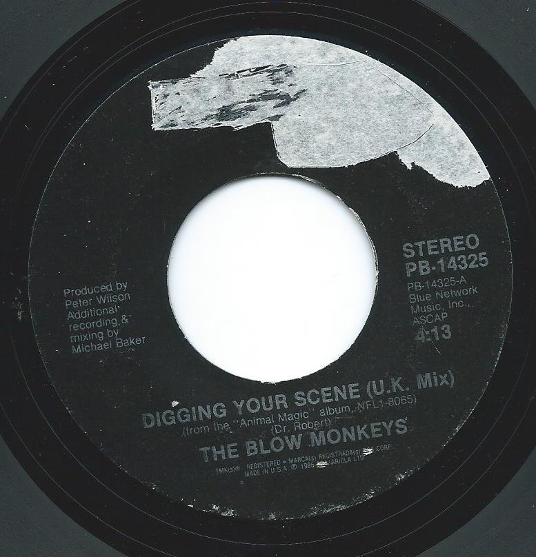 THE BLOW MONKEYS / DIGGING YOUR SCENE (7