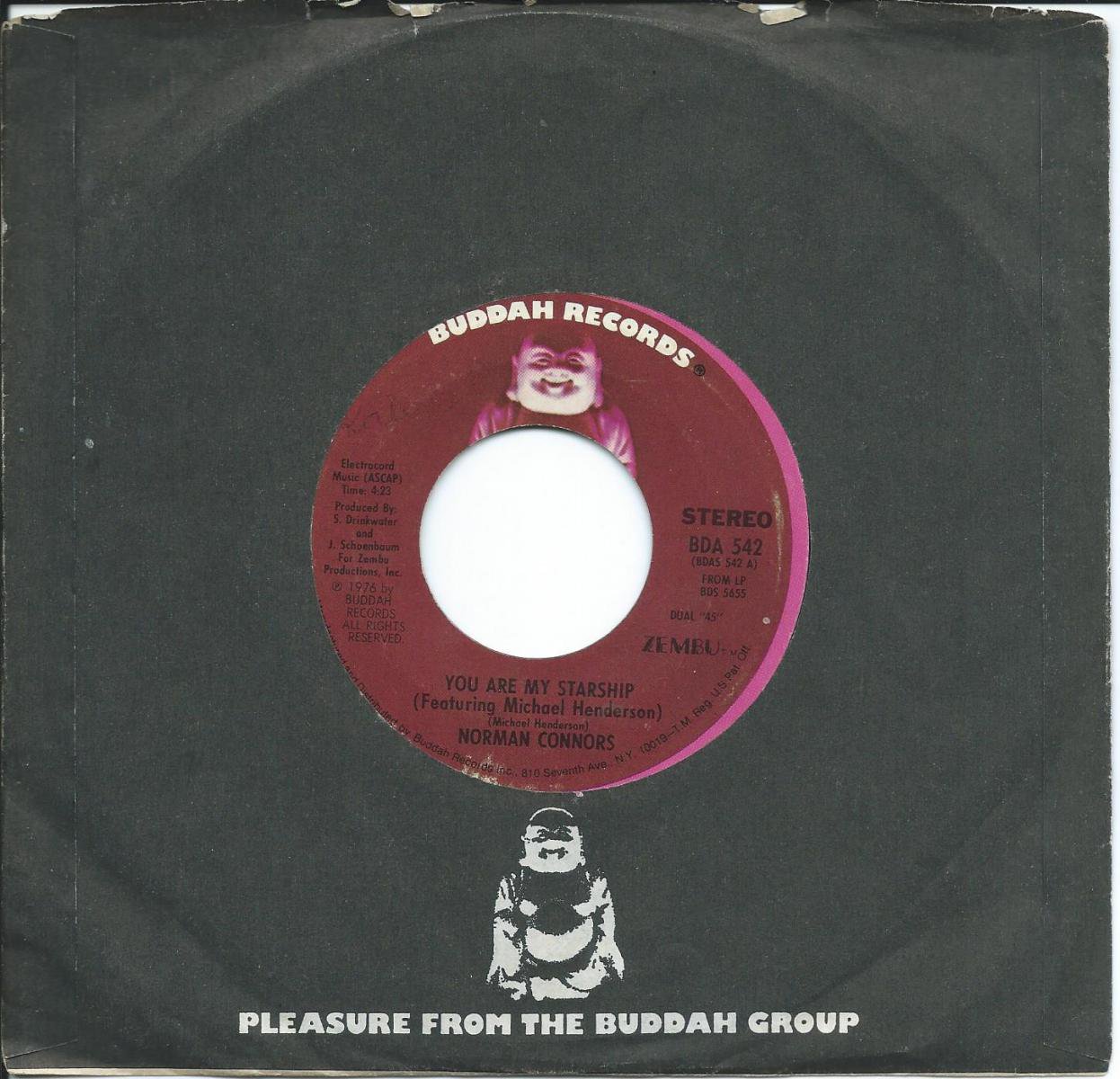 NORMAN CONNORS / YOU ARE MY STARSHIP / BUBBLES (7