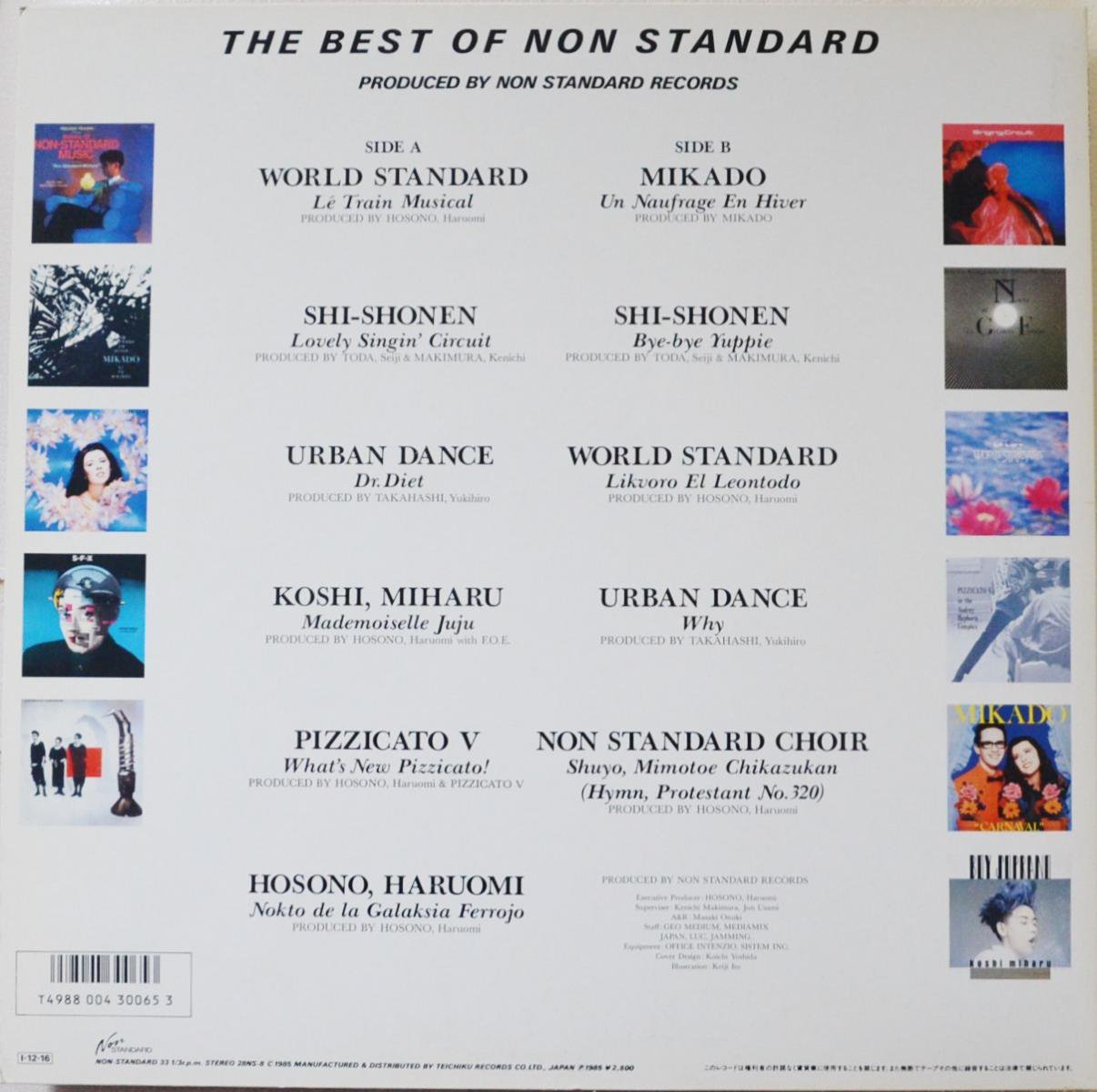 V.A. / THE BEST OF NON STANDARD (LP) - HIP TANK RECORDS