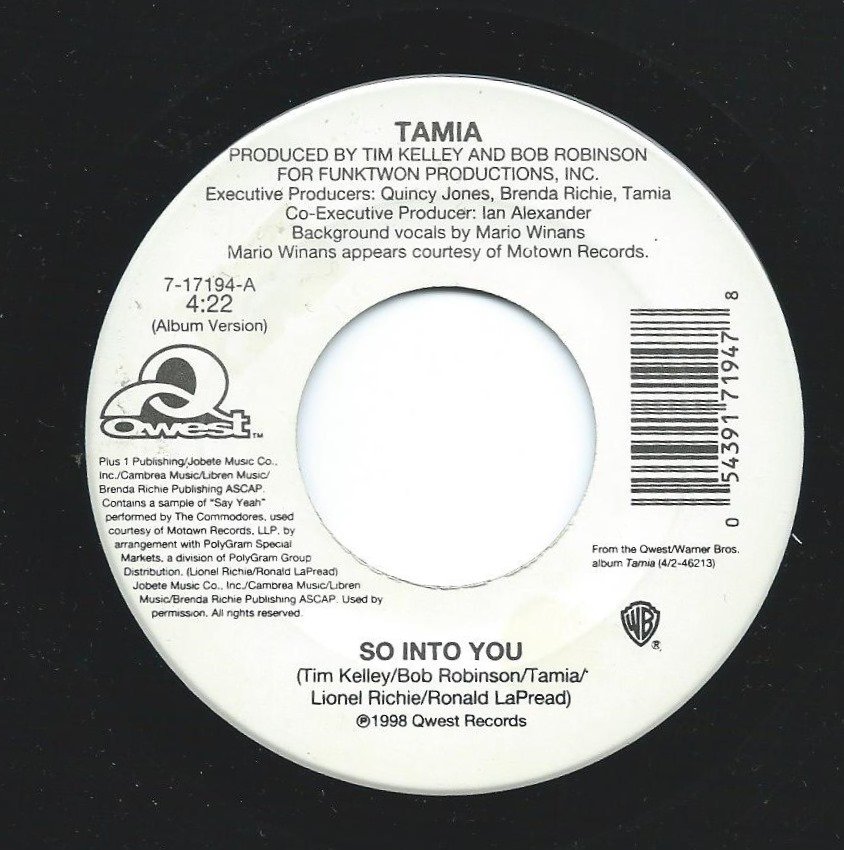 TAMIA / SO INTO YOU / IMAGINATION (7