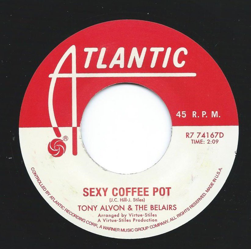 TONY ALVON & THE BELAIRS / BOOM-BOOM-BOOM / SEXY COFFEE POT (7