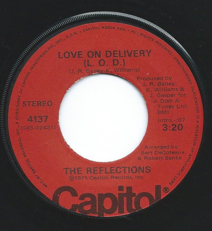 THE REFLECTIONS / LOVE ON DELIVERY (L.O.D.) / ONE INTO ONE (7