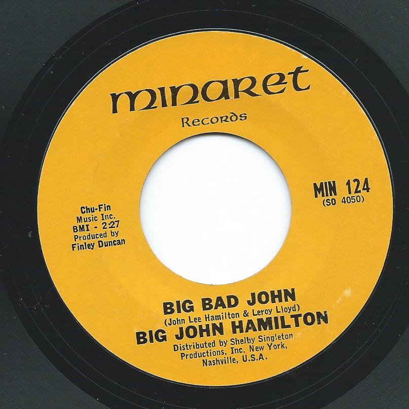 BIG JOHN HAMILTON / BIG BAD JOHN / THE TRAIN (7