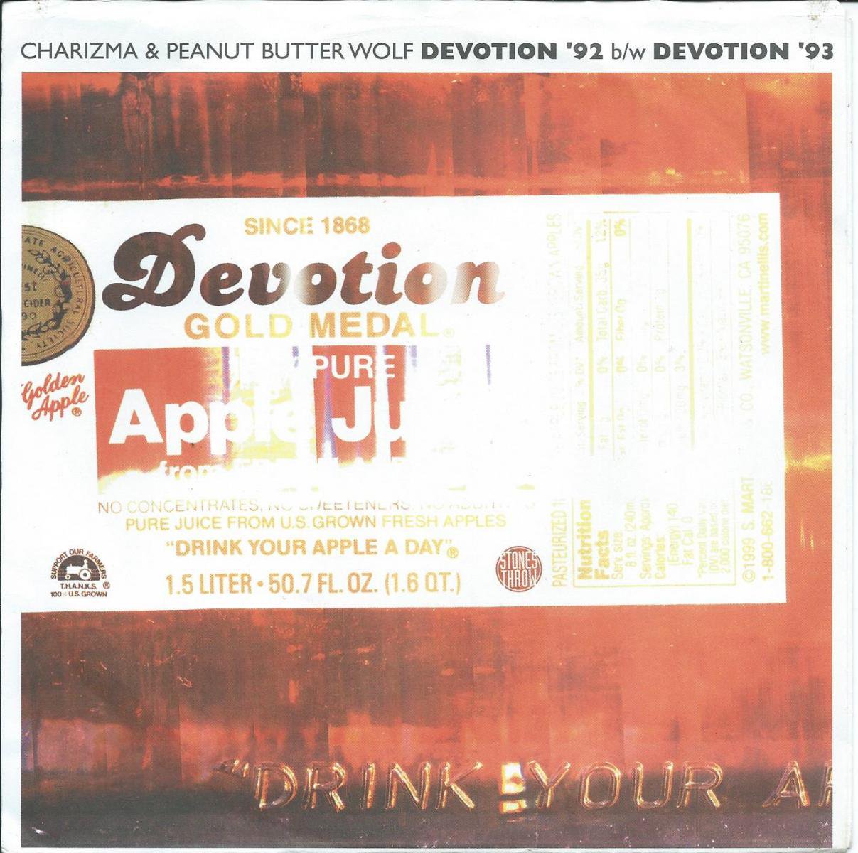 CHARIZMA & PEANUT BUTTER WOLF / DEVOTION '92 / DEVOTION '93 (7
