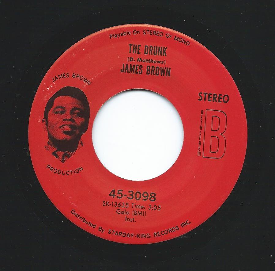 JAMES BROWN / THE DRUNK / A MAN HAS TO GO BACK TO THE CROSSROADS (7