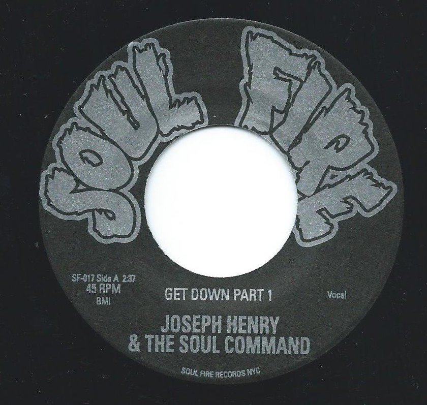JOSEPH HENRY & THE SOUL COMMAND ‎/ GET DOWN PART 1 / MOON MISSION (7