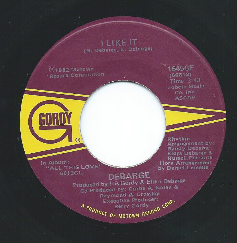 DEBARGE / I LIKE IT / HESITATED (7