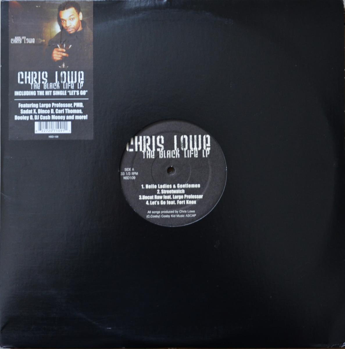 CHRIS LOWE / THE BLACK LIFE LP (FEAT,LARGE PROFESSOR,SADAT X...) (2LP)